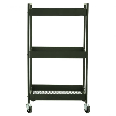 ESTIA  ΤΡΟΛΕΪ ΑΠΟΘΗΚΕΥΣΗΣ MODUS ΜΕΤΑΛΛΙΚΟ ΜΕ 3 ΡΑΦΙΑ OLIVE