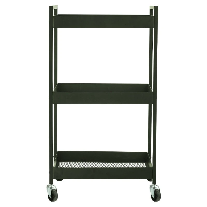 ORGANIZATION TROLLEY MODUS METALLIC 3-TIER OLIVE