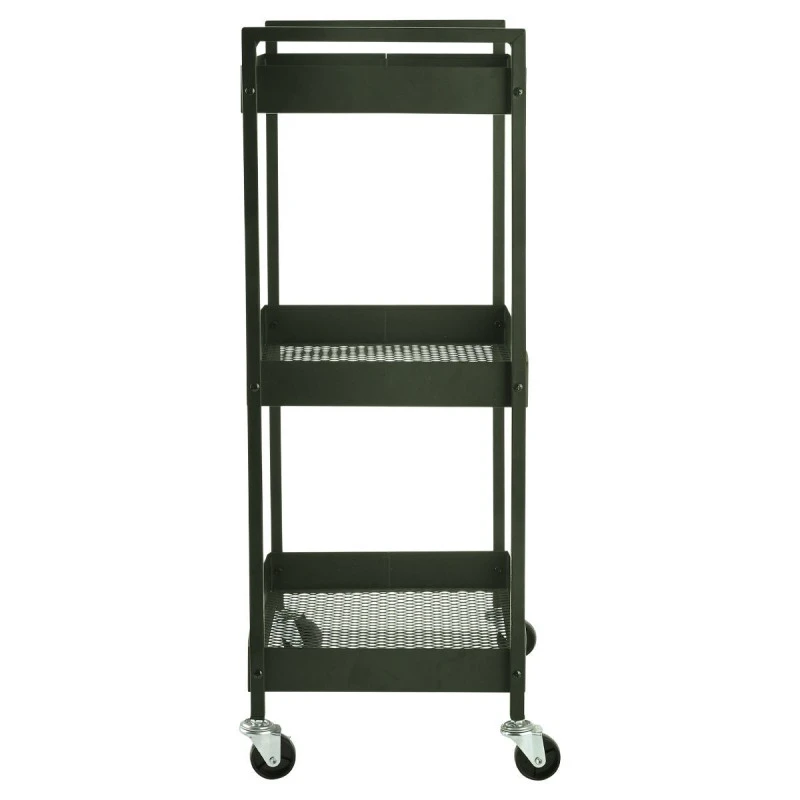 ORGANIZATION TROLLEY MODUS METALLIC 3-TIER OLIVE