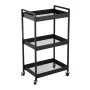 ORGANIZATION TROLLEY MODUS METALLIC 3-TIER BLACK