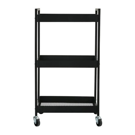 ORGANIZATION TROLLEY MODUS METALLIC 3-TIER BLACK