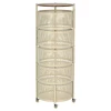 ORGANIZATION TROLLEY ALLURE METALLIC WITH 5 DRAWERS IVORY