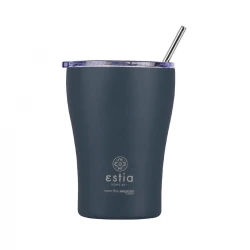 ESTIA ΘΕΡΜΟΣ COFFEE MUG SAVE THE AEGEAN 350ml INDIGO ESTIA ΘΕΡΜΟΣ COFFEE MUG SAVE THE AEGEAN 350ml INDIGO
