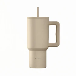 ESTIA ΘΕΡΜΟΣ STRAW TUMBLER XL SAVE THE AEGEAN 900ml DUNE ESTIA ΘΕΡΜΟΣ STRAW TUMBLER XL SAVE THE AEGEAN 900ml DUNE