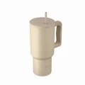 INSULATED STRAW TUMBLER XL SAVE THE AEGEAN 900ml DUNE