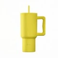 INSULATED STRAW TUMBLER XL SAVE THE AEGEAN 900ml SUNBEAM