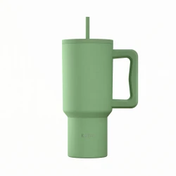 ESTIA ΘΕΡΜΟΣ STRAW TUMBLER XL SAVE THE AEGEAN 900ml PINE ESTIA ΘΕΡΜΟΣ STRAW TUMBLER XL SAVE THE AEGEAN 900ml PINE
