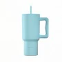 INSULATED STRAW TUMBLER XL SAVE THE AEGEAN 900ml ARCTIC