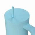 INSULATED STRAW TUMBLER XL SAVE THE AEGEAN 900ml ARCTIC