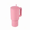 ESTIA ΘΕΡΜΟΣ STRAW TUMBLER XL SAVE THE AEGEAN 900ml ROSE