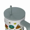 INSULATED STRAW TUMBLER XL SAVE THE AEGEAN 900ml URBAN VIBES