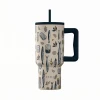INSULATED STRAW TUMBLER XL SAVE THE AEGEAN 900ml SALT LIFE
