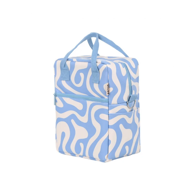 LUNCH BAG SAVE THE AEGEAN INSULATED 7lt OCEAN WAVES