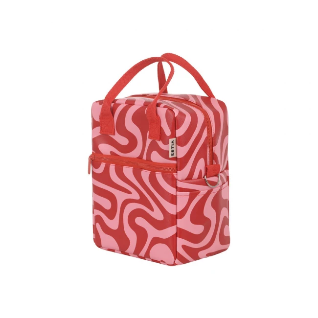 LUNCH BAG SAVE THE AEGEAN INSULATED 7lt CORAL WAVES
