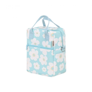 LUNCH BAG SAVE THE AEGEAN INSULATED 7lt BLUE DAISY
