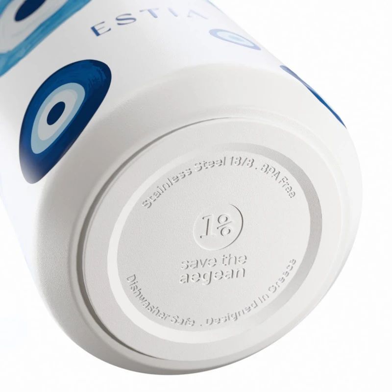 ESTIA ΘΕΡΜΟΣ FLOW  SAVE THE AEGEAN 500ml SPIRIT OF LUCK