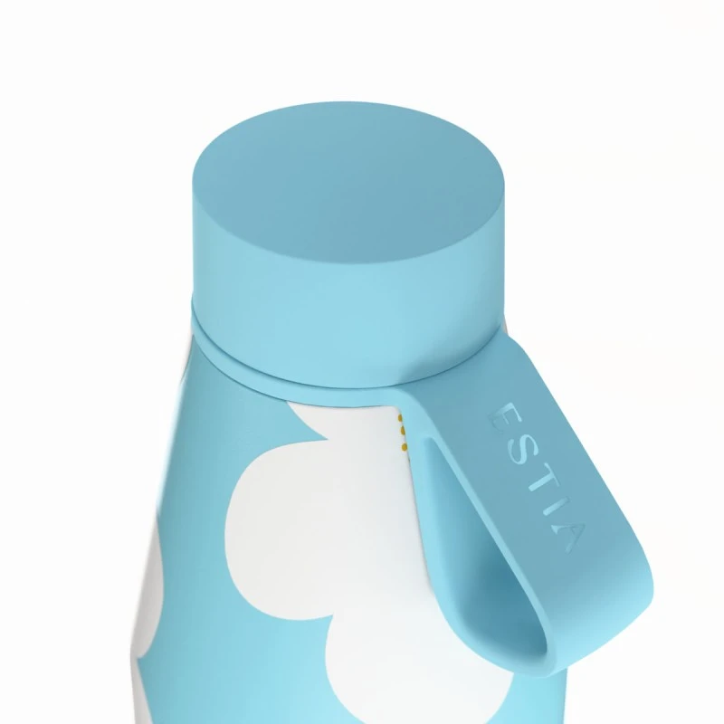 INSULATED FLOW SAVE THE AEGEAN 500ml BLUE DAISY