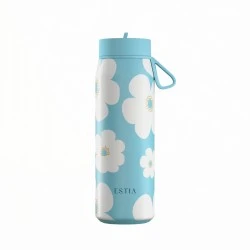 ESTIA ΘΕΡΜΟΣ PULSE SAVE THE AEGEAN 500ml BLUE DAISY ESTIA ΘΕΡΜΟΣ PULSE SAVE THE AEGEAN 500ml BLUE DAISY