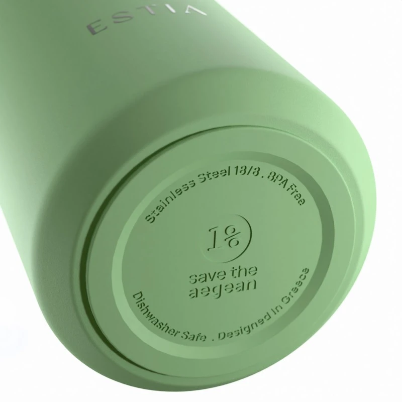 INSULATED LENS SAVE THE AEGEAN 360ml PINE
