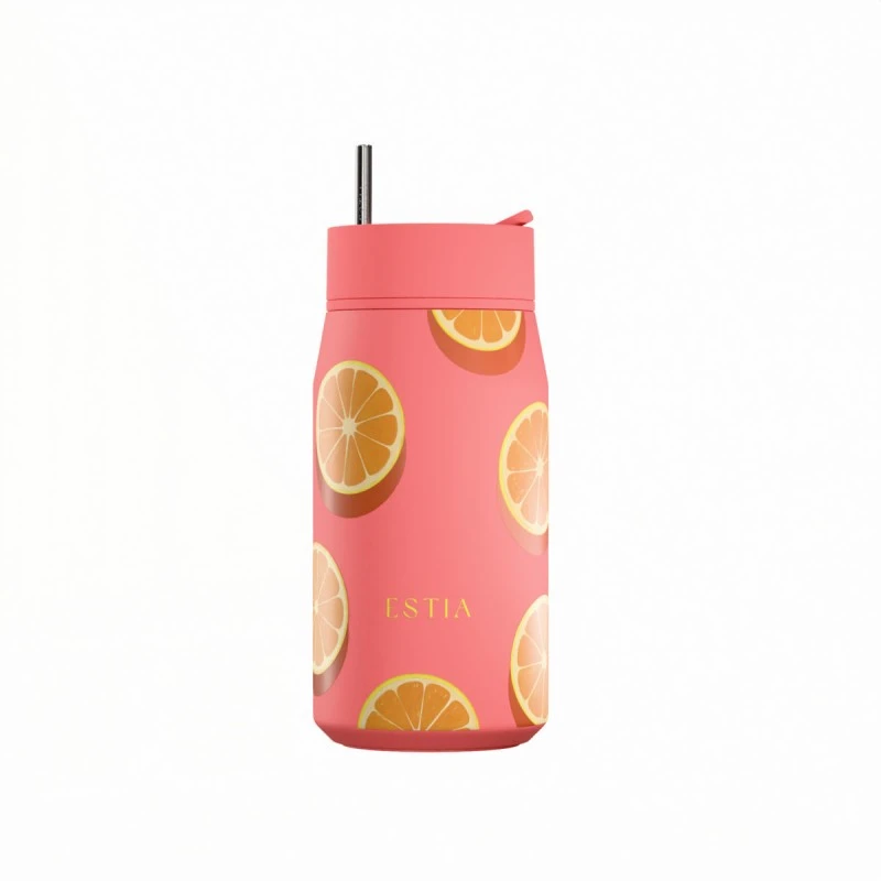 INSULATED LENS SAVE THE AEGEAN 360ml ORANGE POP