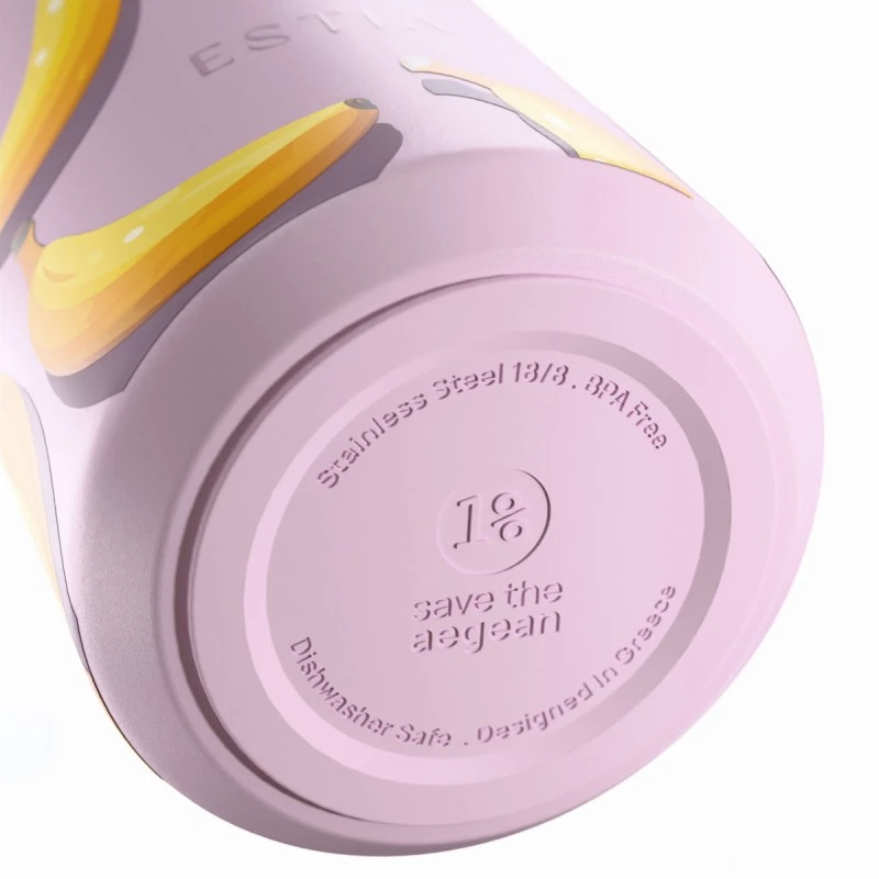 INSULATED LENS SAVE THE AEGEAN 360ml BANANA MOOD