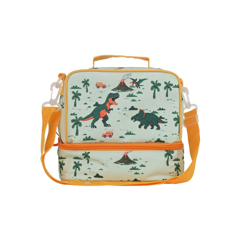 KIDS LUNCH BAG  SAVE THE AEGEAN 6Lt DINO EXPLORER