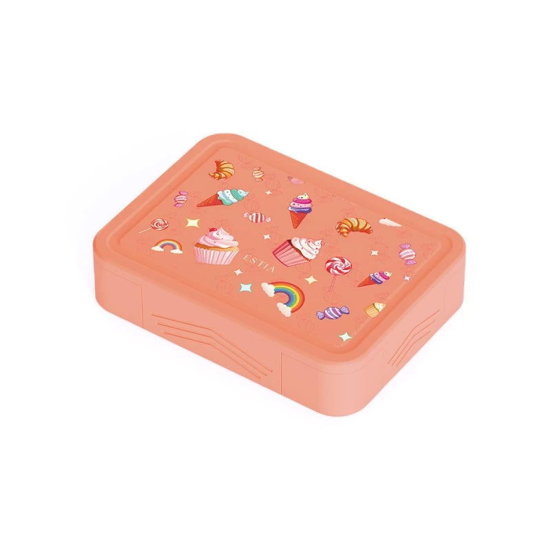 ESTIA ΠΑΙΔΙΚΟ ΦΑΓΗΤΟΔΟΧΕΙΟ SAVE THE AEGEAN 1330ml ΜΕ 5 ΘΗΚΕΣ CANDY SKY
