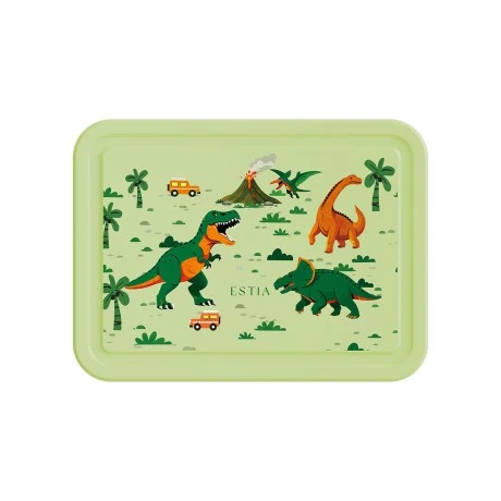 ESTIA ΠΑΙΔΙΚΟ ΦΑΓΗΤΟΔΟΧΕΙΟ SAVE THE AEGEAN 1330ml ΜΕ 5 ΘΗΚΕΣ DINO EXPLORER