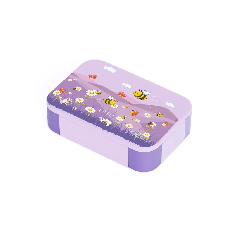KIDS LUNCH BOX SAVE THE AEGEAN 900ml WITH 2 STAINLESS STEEL COMPARTMENTS GARDEN FRIENDS