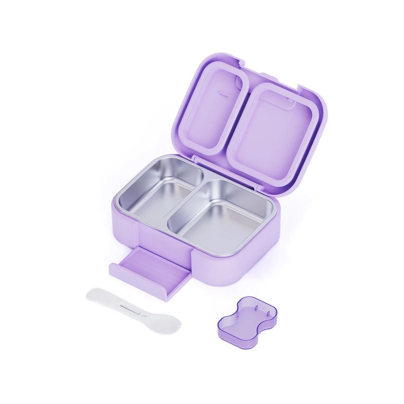 KIDS LUNCH BOX SAVE THE AEGEAN 750ml WITH DOUBLE REMOVABLE STAINLESS STEEL COMPARTMENT FAIRY TALES