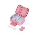 KIDS LUNCH BOX SAVE THE AEGEAN 750ml WITH DOUBLE REMOVABLE STAINLESS STEEL COMPARTMENT RAINBOW DREAMS