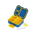 KIDS LUNCH BOX SAVE THE AEGEAN 1040ml WITH TRIPLE REMOVABLE COMPARTMENT CITY HEROES