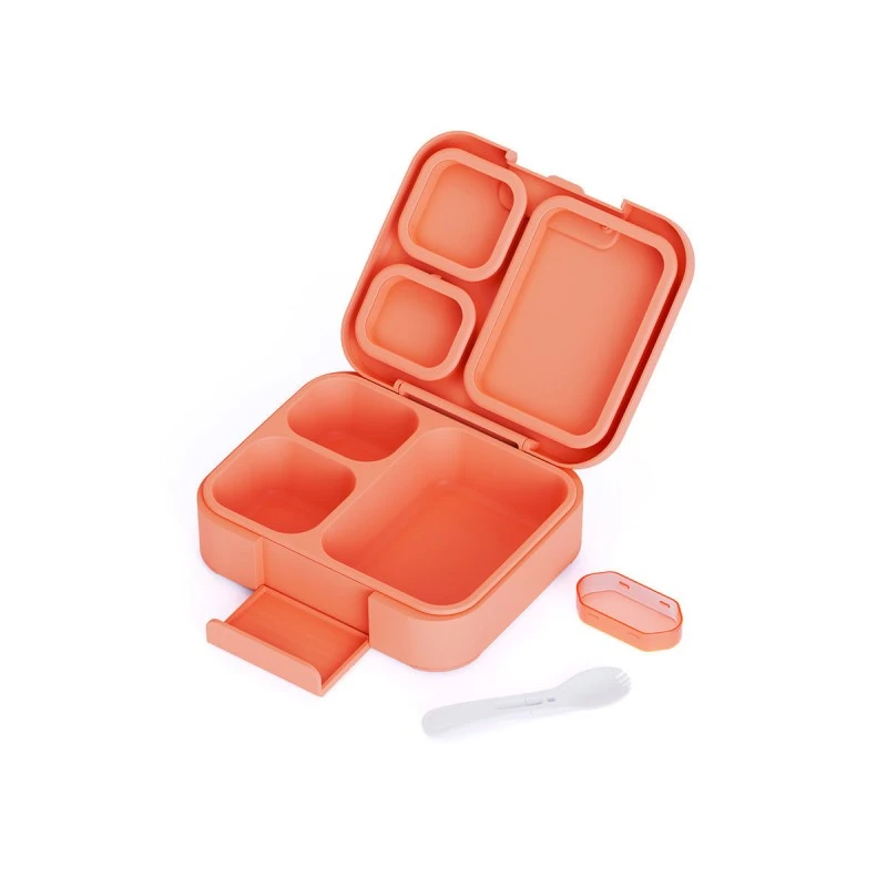 KIDS LUNCH BOX SAVE THE AEGEAN 1040ml WITH TRIPLE REMOVABLE COMPARTMENT CANDY SKY