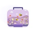 KIDS LUNCH BOX SAVE THE AEGEAN 750ml WITH STAINLESS STEEL REMOVABLE COMPARTMENTS GARDEN FRIENDS