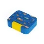 KIDS LUNCH BOX SAVE THE AEGEAN 750ml WITH 3 STAINLESS STEEL REMOVABLE COMPARTMENTS CITY HEROES