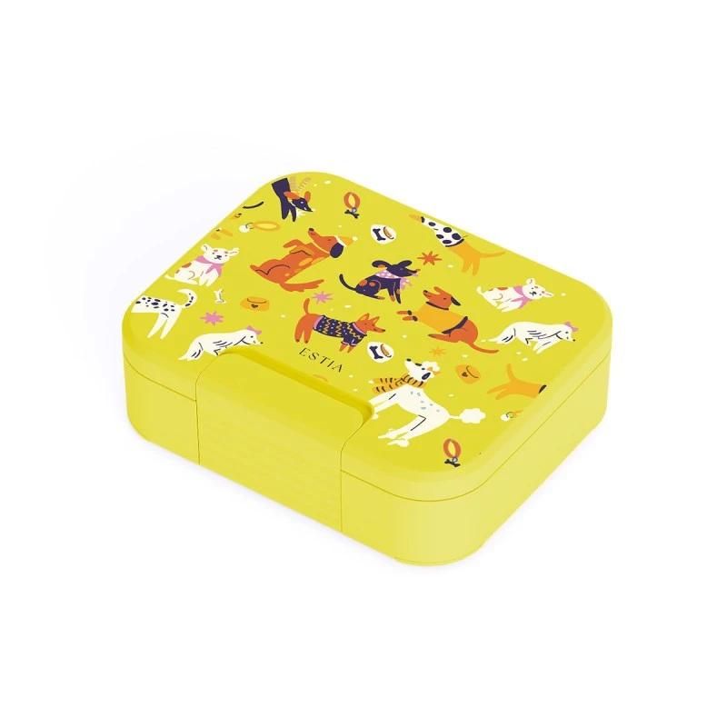 KIDS LUNCH BOX SAVE THE AEGEAN 750ml WITH 3 STAINLESS STEEL REMOVABLE COMPARTMENTS PET PARTY