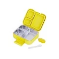 KIDS LUNCH BOX SAVE THE AEGEAN 750ml WITH 3 STAINLESS STEEL REMOVABLE COMPARTMENTS PET PARTY