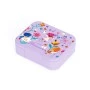KIDS LUNCH BOX SAVE THE AEGEAN 750ml WITH 3 STAINLESS STEEL REMOVABLE COMPARTMENTS FAIRY TALES