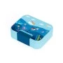 KIDS LUNCH BOX SAVE THE AEGEAN 750ml WITH 3 STAINLESS STEEL REMOVABLE COMPARTMENTS OCEAN PLAY