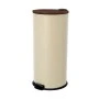 KITCHEN TRASH CAN ALLURE 30lt MATTE IVORY
