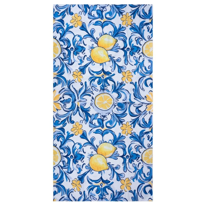 ESTIA ΠΕΤΣΕΤΑ ΘΑΛΑΣΣΗΣ MICROFIBER ΜΕ ΤΣΑΝΤΑΚΙ AMALFI COAST