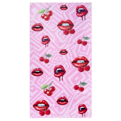 ESTIA ΠΕΤΣΕΤΑ ΘΑΛΑΣΣΗΣ MICROFIBER ΜΕ ΤΣΑΝΤΑΚΙ BLUSH POP
