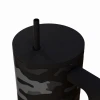 ESTIA ΘΕΡΜΟΣ STRAW TUMBLER XL SAVE THE AEGEAN 900ml DARK CAMO