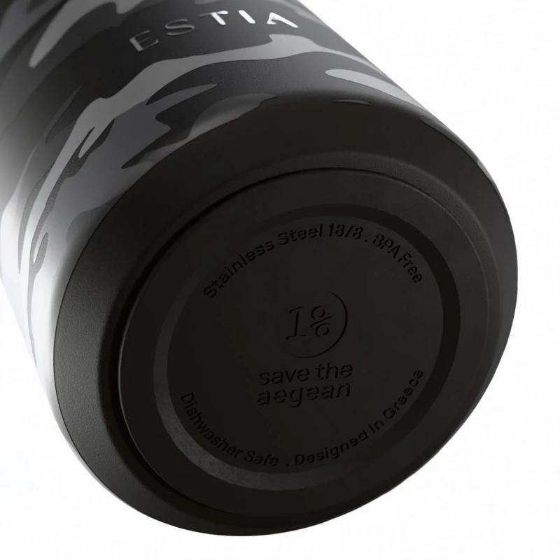 ESTIA ΘΕΡΜΟΣ FLOW  SAVE THE AEGEAN 500ml DARK CAMO