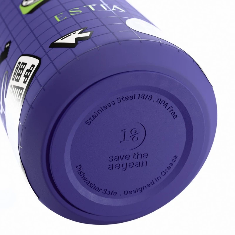 INSULATED FLOW SAVE THE AEGEAN 500ml GAME OVER