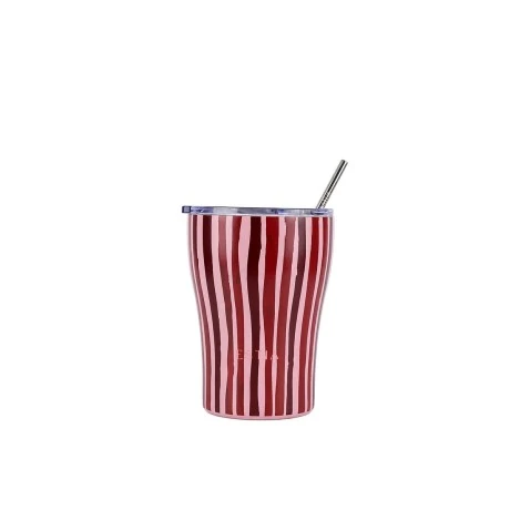 INSULATED COFFEE MUG SAVE THE AEGEAN 350ml VIVA STRIPE