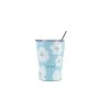INSULATED COFFEE MUG SAVE THE AEGEAN 350ml BLUE DAISY