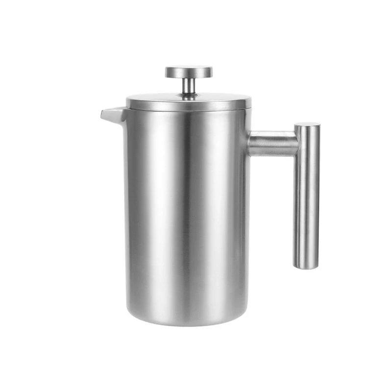 FRENCH PRESSO WITH HANDLE STAINLESS STEEL 700ml