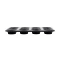 MUFFIN PAN STONE CARBON STEEL 36x27x3cm 12 CUPS