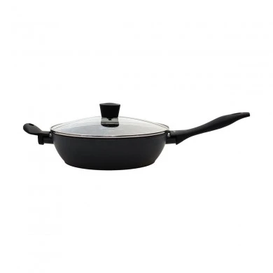 SHALLOW CASSEROLE MAGMA NON-STICK FORGED ALUMINUM 28cm 4lt